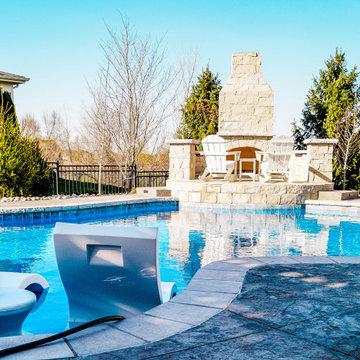 Custom In-ground pool and spa
