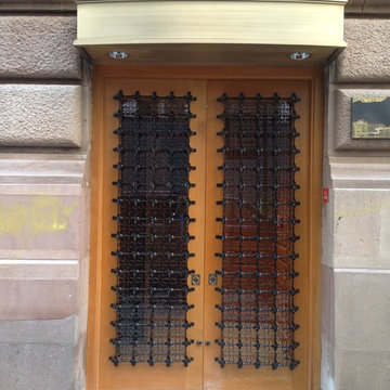 Bronze Awning Custom Grille