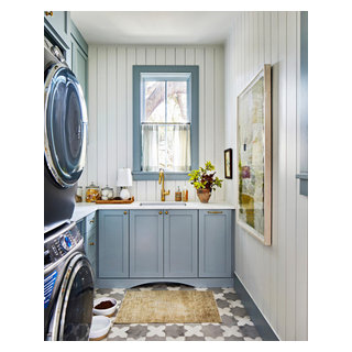 Southern Living Idea House - Beach Style - Laundry Room - Miami - by ...