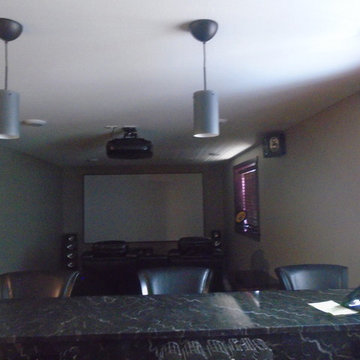 Fargo, North Dakota Basement Teen Area Turned Into An Entertaining Area