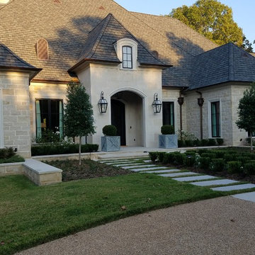 Landscape and Pool Construction - Stonegate - Tyler, Texas