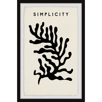 "Perfect Simplicity" Framed Painting Print, 12x18