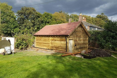 Photo of a traditional garage in Hampshire.