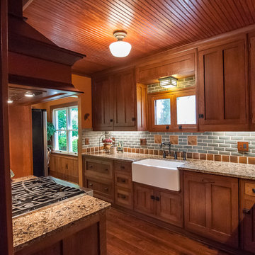 Frank Lloyd Wright Inspired Kitchen
