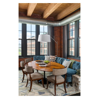 Cambridge Luxury Loft - Industrial - Dining Room - Boston - by DANE ...
