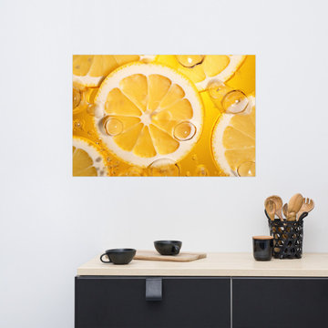 Kitchen Art: Effervescent Citrus Photorealism