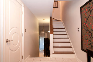 Inspiration for a hallway remodel in Chicago
