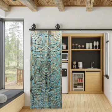 Carved Doors as Statement Pieces: Elegance Across Styles