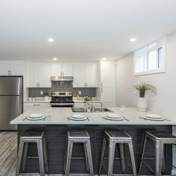 Glenview Heights Basement Apartment Conversion and Whole House Renovation