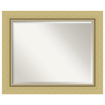 Landon Gold Beveled Wall Mirror - 34.25 x 28.25 in.