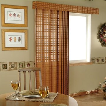 Cord Free Woven Wood Sliders