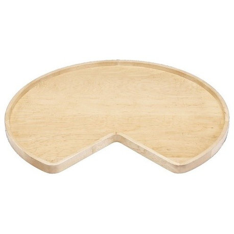 32" Wood Kidney Lazy Susan w/ Swivel Maple Rev-A-Shelf 4WLS401-32-BS52