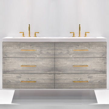 New Wall-Hung Bathroom Cabinets