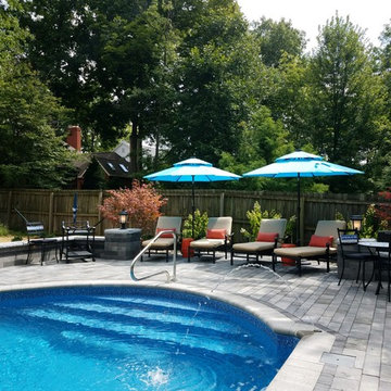 Paver Patio Around Pool