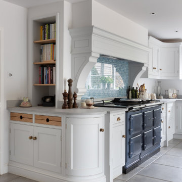 Traditional Country Hand Painted Framed Kitchen