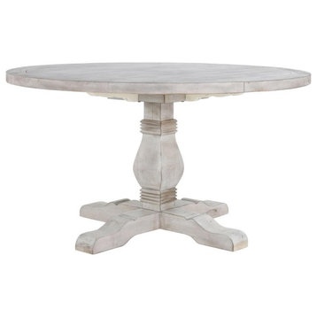 Quincy 55 Round Dining Table Nordic Ivory