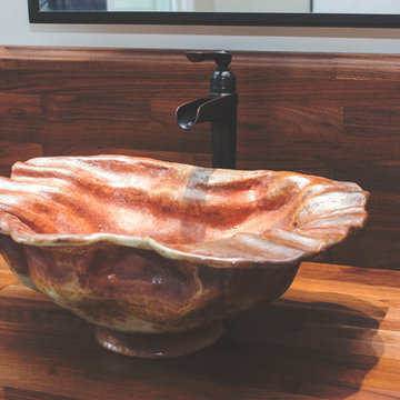 Rustic Master Bathroom Suite Remodel