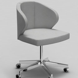 Doris P Armchair with Base No. 9 - Office Chairs
