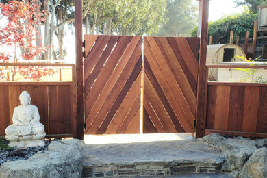 Example of a mid-sized home design design in Other