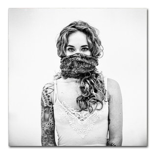 Nick Van Dijk 'Sophie Jane' Canvas Art, 14"x 14" - Contemporary