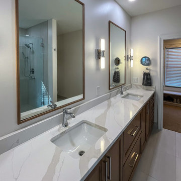 Primary Bath Remodel with Walk-in Closet System