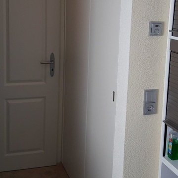 Außenansicht des Einbauschrankes
