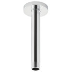 Speakman - 6" Ceiling-Mounted Rain Shower Arm and Flange, Polished Chrome - The Speakman S-2580 Ceiling Mounted Rain Shower Arm and Flange features a clean, overhead design to fit in any modern bathroom. Its extended, 6-inch frame was specifically crafted for our Rain Shower Heads ensuring a drenching, soaking experience. The Rain Shower Arm and Flange is constructed entirely of brass to provide exceptional durability.