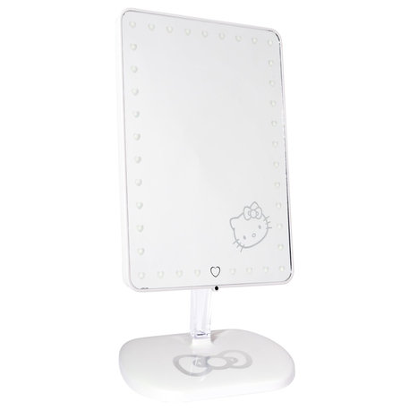 Touch Pro LED Makeup Mirror With Bluetooth Speaker and USB, Hello Kitty