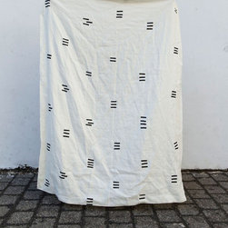 Angela Linen Blanket | Caroline Z Hurley - Blankets