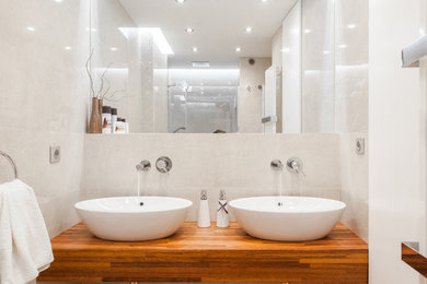 Minimalist bathroom photo in Other