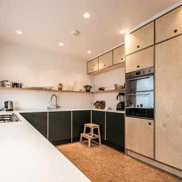 Studio Green Handmade Kitchen by The Autumn Kitchen.