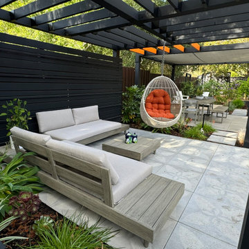Contemporary Eichler Backyard Remodel