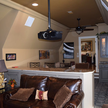 Wine Room and Media Room Project