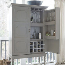 liquor cabinet hutch