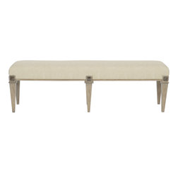 Transitional Upholstered Benches by Bernhardt Furniture Company