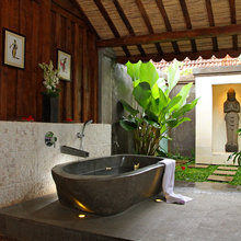 outdoor bath