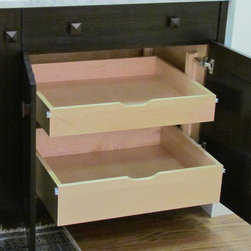 Roll Out Trays - Kitchen Drawer Organizers