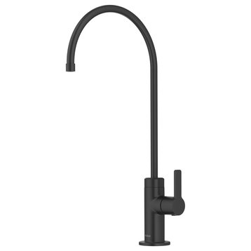 KRAUS Oletto 1-Handle Drinking Water Filter Faucet, Matte Black
