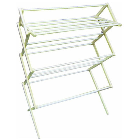 Madison Mill 16 Queen Wood Clothes Dryer w/15 Coated Rungs, 41' Drying Space