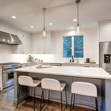 Contemporary Whole Home Renovation in Chevy Chase, MD.