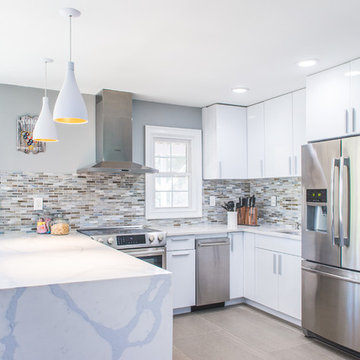 Second floor kitchen remodel