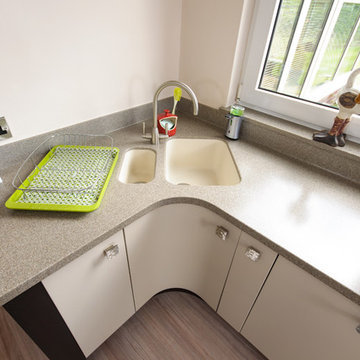 Maximise a small space with clever design, neutral tones and a pop of colour