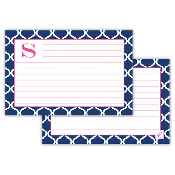 Recipe Cards Ann Tile Single Initial, Letter P