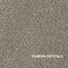 Carbon Crystals Custom Cut Indoor Area Rug, Frieze Indoor Area Rug, 9x9