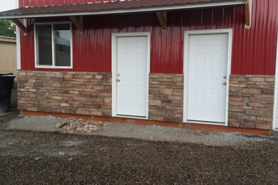 Shops and garages