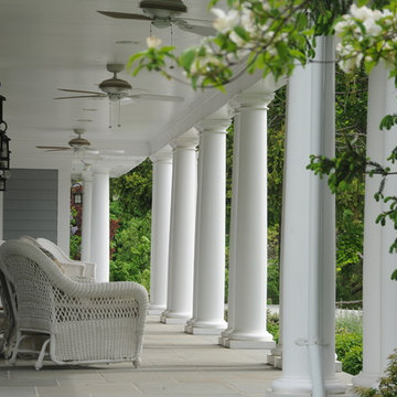 View to porch.