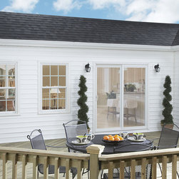 Double Hung Windows and BBG Patio Door - Windows