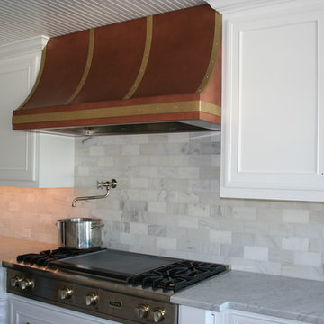 Installed Custom Range Hoods