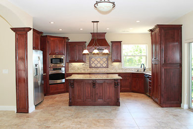 Example of a kitchen design in Other