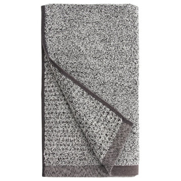 Everplush Diamond Jacquard Hand Towel Set, 4-Pack, Gray